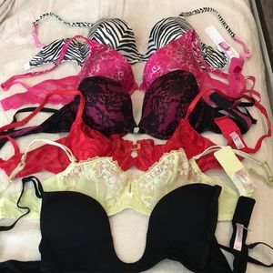 Victorias Secret 6 Bra 36C Bundle